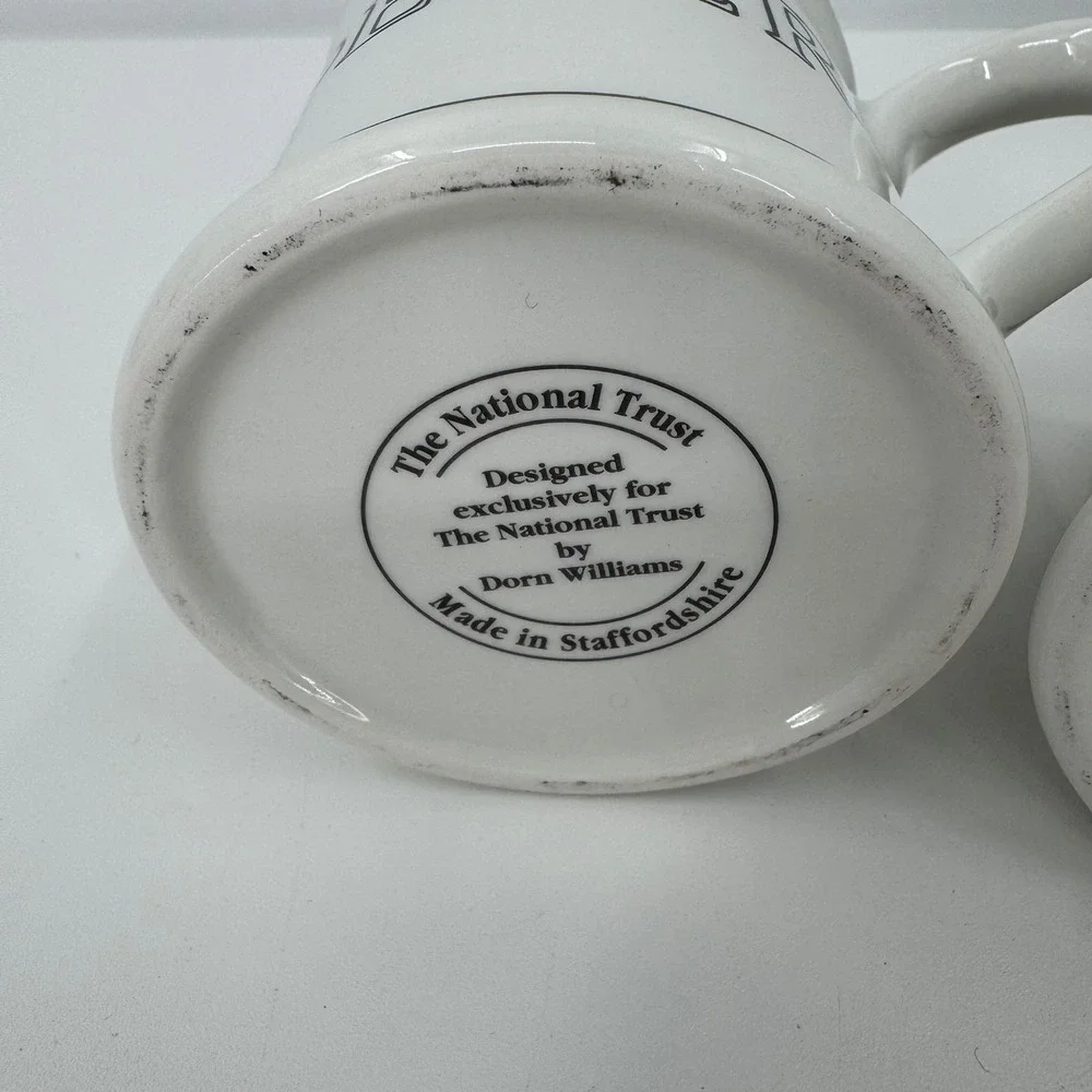 The National Trust Mug Set Head & Under Gardner Staffordshire England